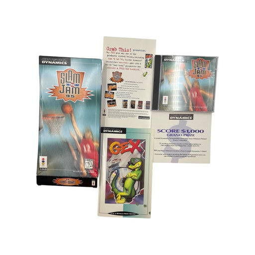 Slam 'N Jam '95 - Panasonic 3DO - Premium Video Games - Just $40.99! Shop now at Retro Gaming of Denver