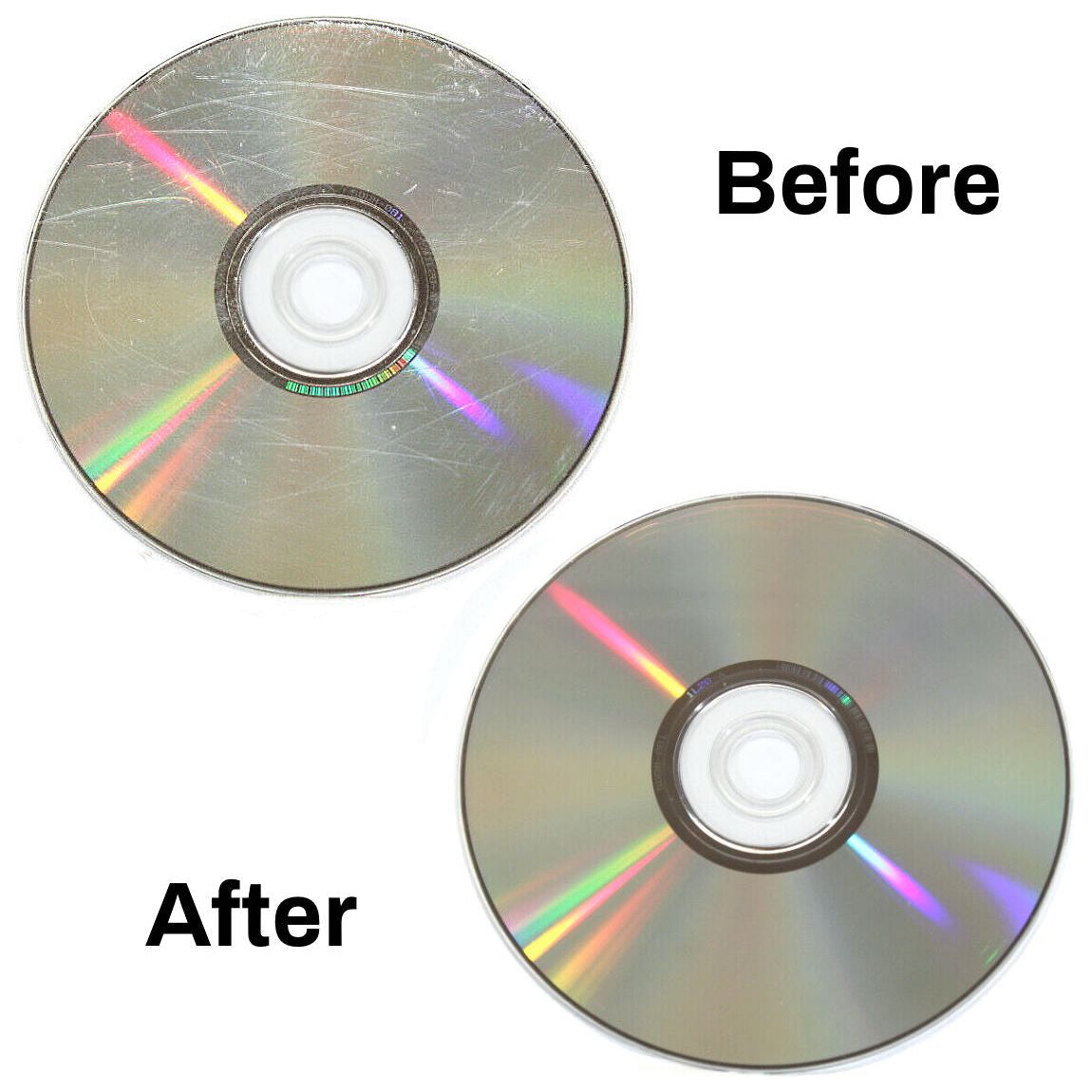 Disc Protector 2 - CD/DVD Repair Kit - CD / DVD Scratch Repair & Cleaner  Electric Machine - Works On PS3 Xbox Wii Discs Home Entertainment -  Cheapest prices!