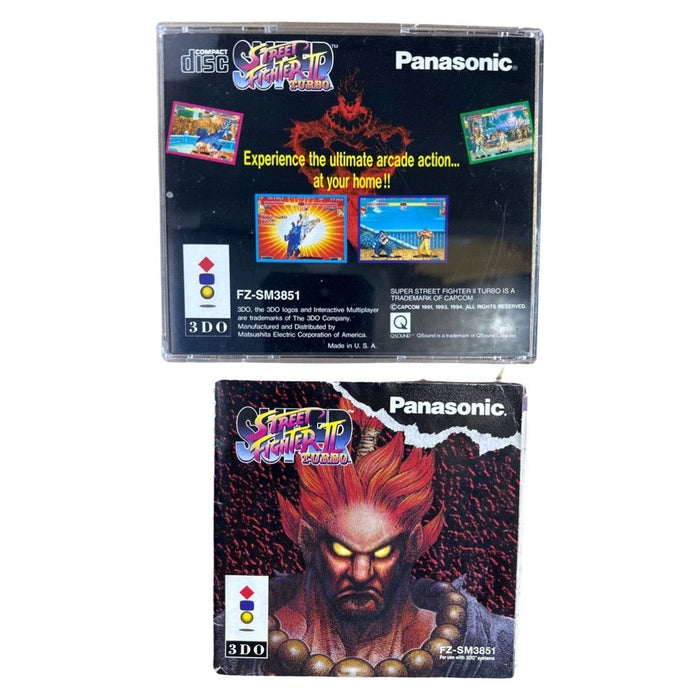 Super Street Fighter II Turbo - Panasonic 3DO - Premium Video Games - Just $102! Shop now at Retro Gaming of Denver