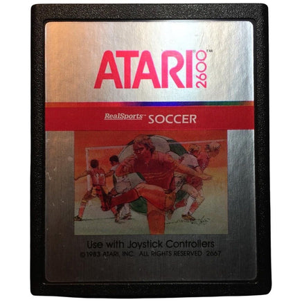 RealSports Soccer - Atari 2600 - Premium Video Games - Just $5.99! Shop now at Retro Gaming of Denver