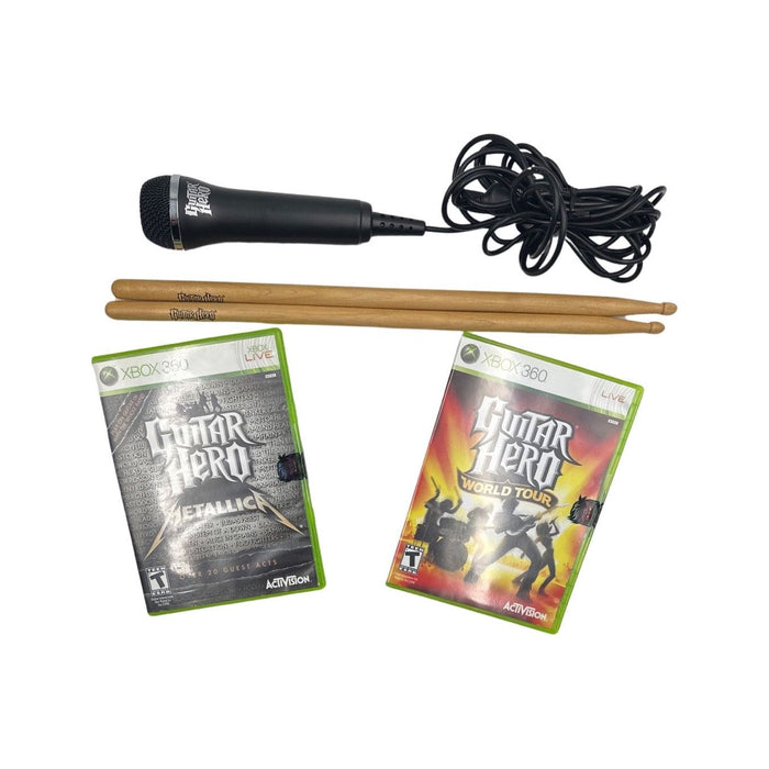 Xbox 360 Guitar Hero World Tour Band Kit - Just $389.99! Shop now at Retro Gaming of Denver