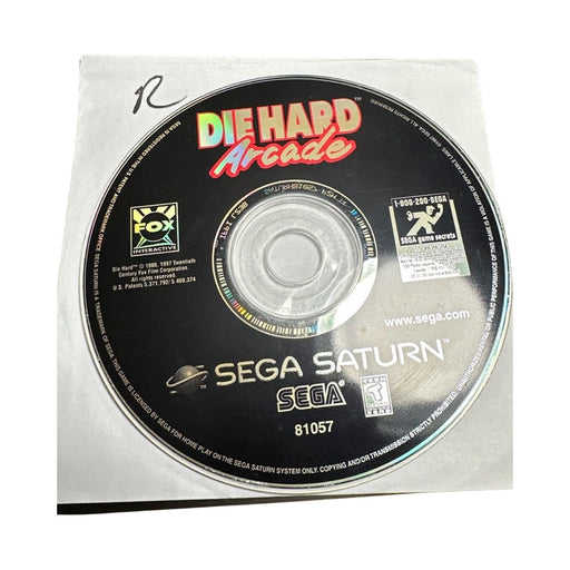 Die Hard Arcade - Sega Saturn (DISC ONLY) - Premium Video Games - Just $83.99! Shop now at Retro Gaming of Denver