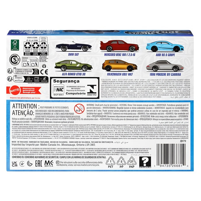 Hot Wheels Multipack Assorted 1:64 Set - for just $19.99! 