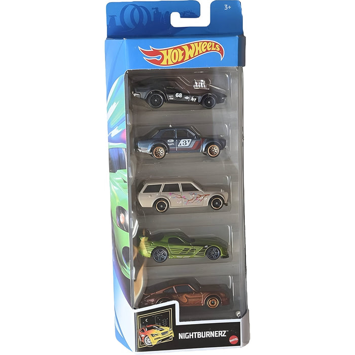 Hot Wheels / matchbox 5-cars Pack Assorted (Nissan, F1, Fast & Furious, Nightburnerz, Motor Show, & More) - for just $6.99! 