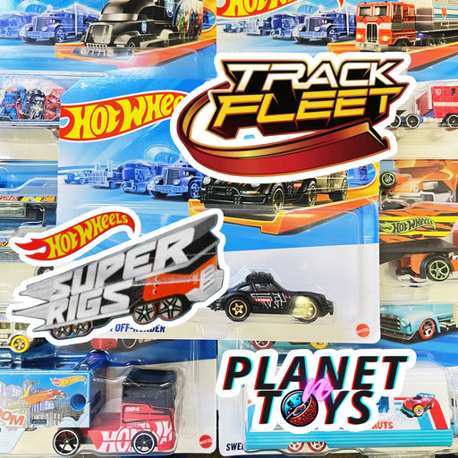 Hot Wheels Track Fleet/Super Rigs 1:64 Assorted Diecast Cars - for just $9.99! 