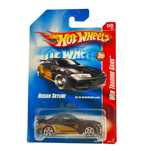 2008 Hot Wheels Web Trading Cars [5/24] Nissan Skyline GT-R R32 Black/Gold w/PR5 - for just $29.99! 