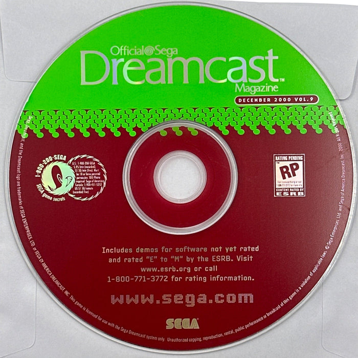 Sega Dreamcast Magazine Disc (Disc Only) - Premium Video Games - Just $7.99! Shop now at Retro Gaming of Denver