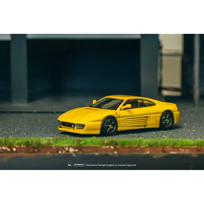 Tarmac Works IXO Models 1:64 Ferrari F348 Challenge – Yellow - for just $24.99! 