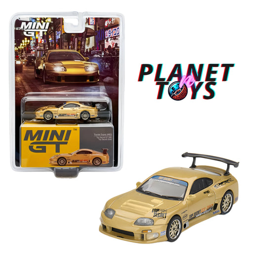 Mini GT 1:64 Toyota Supra (A80) Top Secret GT-300 Top Secret Gold #961 - for just $14.99! 
