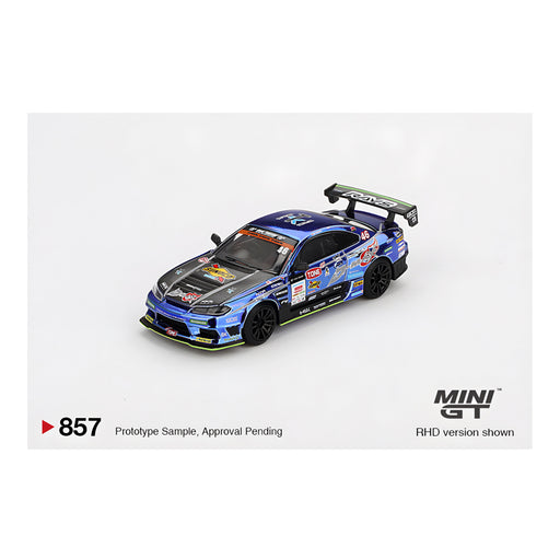 Mini GT 1:64 Nissan Silvia (S15) D-MAX Racing #46 2023 D1 Grand Prix #857 - for just $24.99! 