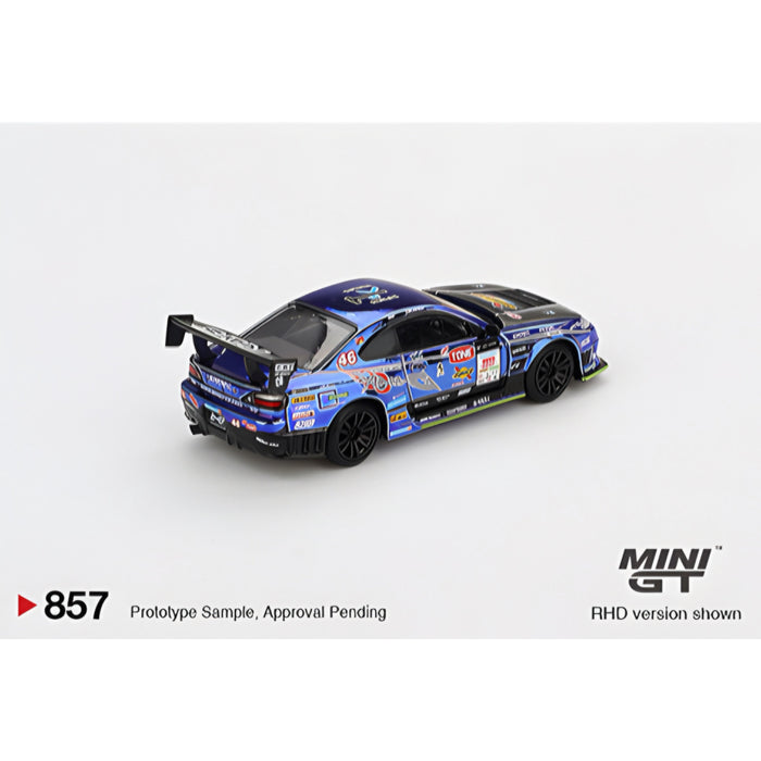 Mini GT 1:64 Nissan Silvia (S15) D-MAX Racing #46 2023 D1 Grand Prix #857 - for just $24.99! 