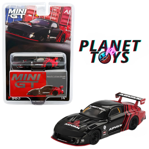 Mini GT 1:64 Mazda RX-7 LB-Super Silhouette Advan #983 - for just $14.99! 