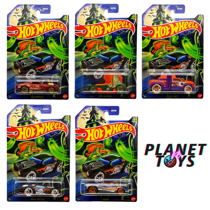 Hot Wheels 2025 Halloween 5 Cars Set - for just $14.99! 