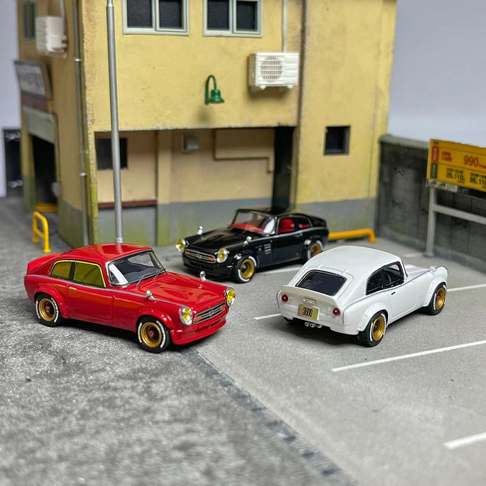 Mortal Honda S800 BLACK / WHITE 1:64 - Just $34.99! Shop now at Retro Gaming of Denver