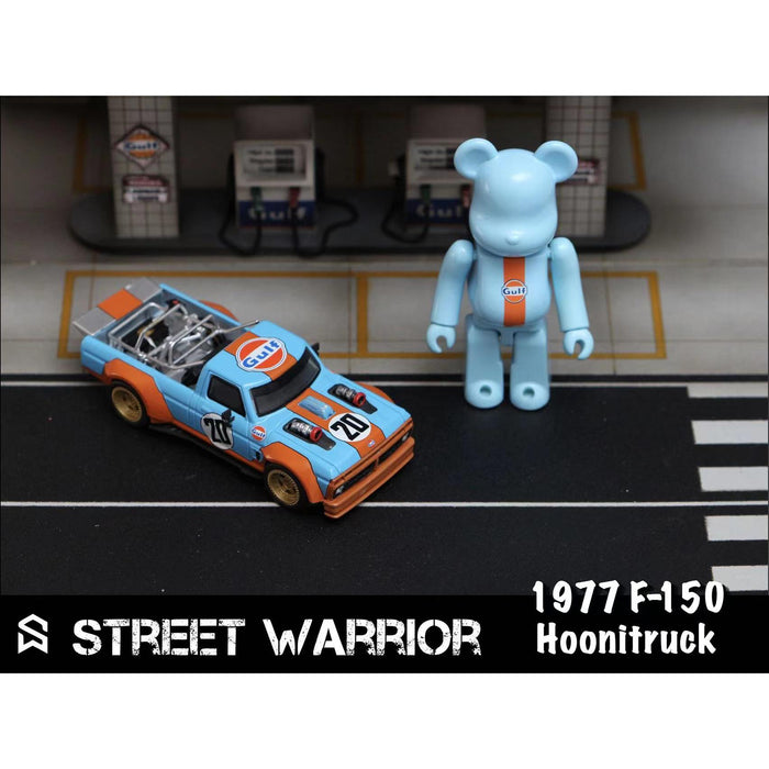 Street Weapon 1977 Ford F-150 Hoonitruck Gulf OR Matte Black OR Gulf Bear Figure 1:64 - Just $19.99! Shop now at Retro Gaming of Denver