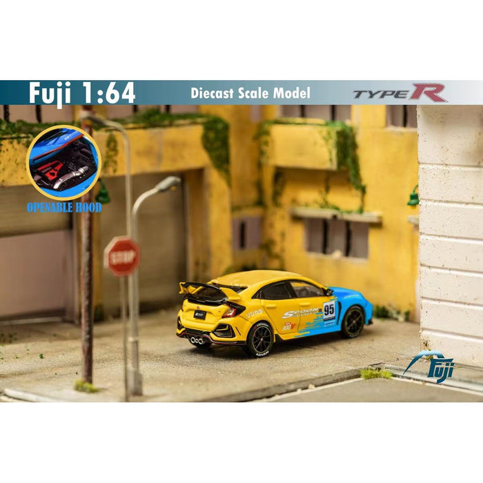 (Pre-Order) Fuji Honda Civic Type R FK8 Spoon Livery OR HRC #271 1:64 - Just $36.99! Shop now at Retro Gaming of Denver