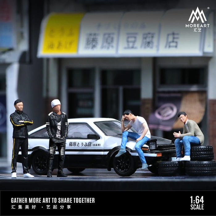 MoreArt Initial D MOVIE VERSION INITIAL D Figures 1:64 - Just $39.99! Shop now at Retro Gaming of Denver