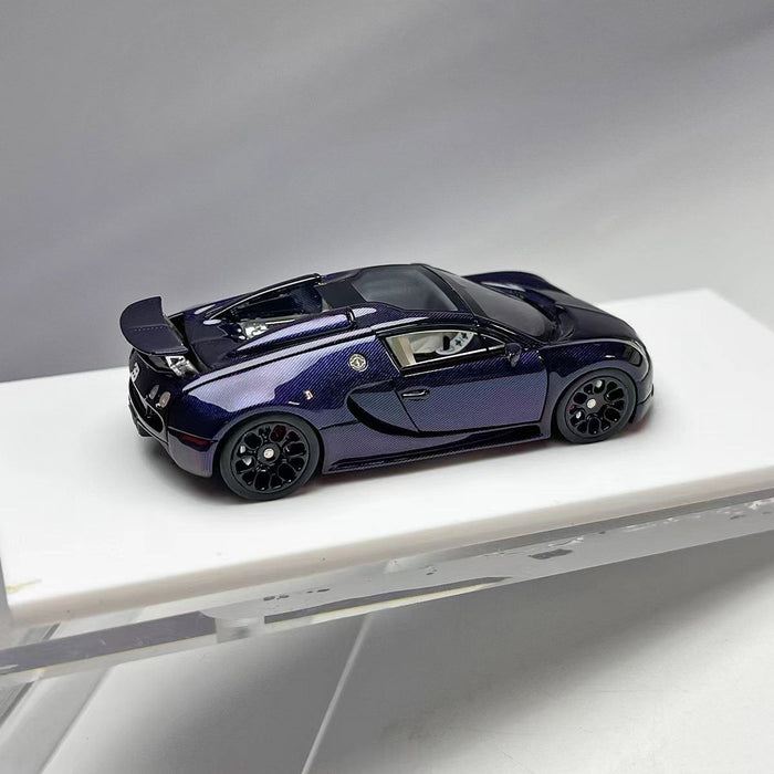 LJM Bugatti Veyron Chameleon Carbon Purple Resin 1:64 - Just $71.99! Shop now at Retro Gaming of Denver