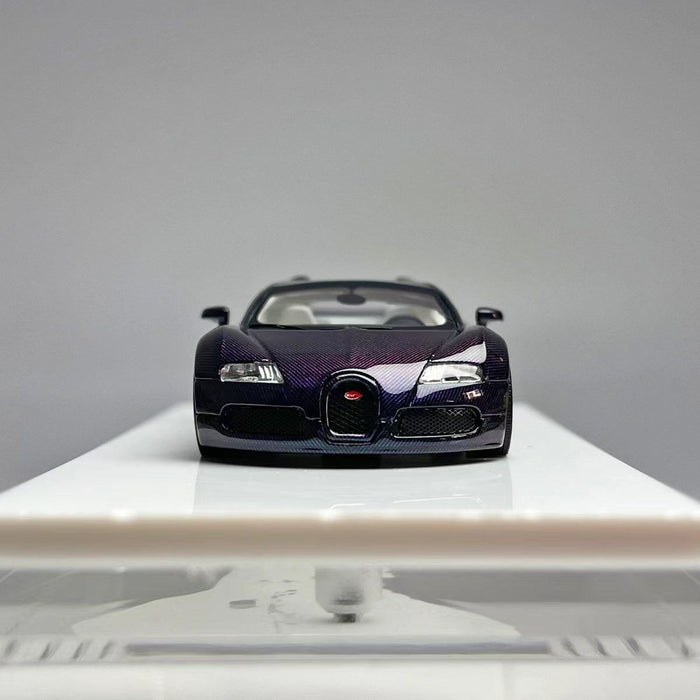 LJM Bugatti Veyron Chameleon Carbon Purple Resin 1:64 - Just $71.99! Shop now at Retro Gaming of Denver