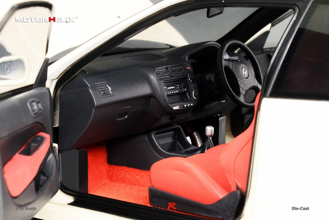 MOTORHELIX Honda Civic Type-R EK9-120 BLACK Fully Openable 1:18 - for just $299.99! 
