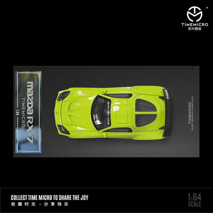 TimeMicro Mazda RX-7 VeilSide BLACK / GREEN / WHITE 1:64 - Just $34.99! Shop now at Retro Gaming of Denver