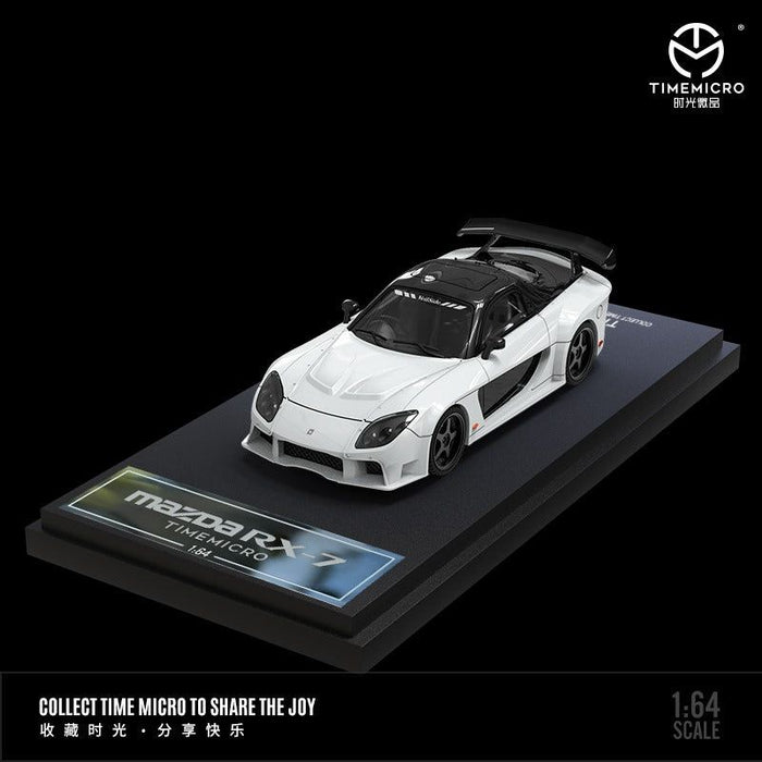 TimeMicro Mazda RX-7 VeilSide BLACK / GREEN / WHITE 1:64 - Premium Mazda - Just $34.99! Shop now at Retro Gaming of Denver