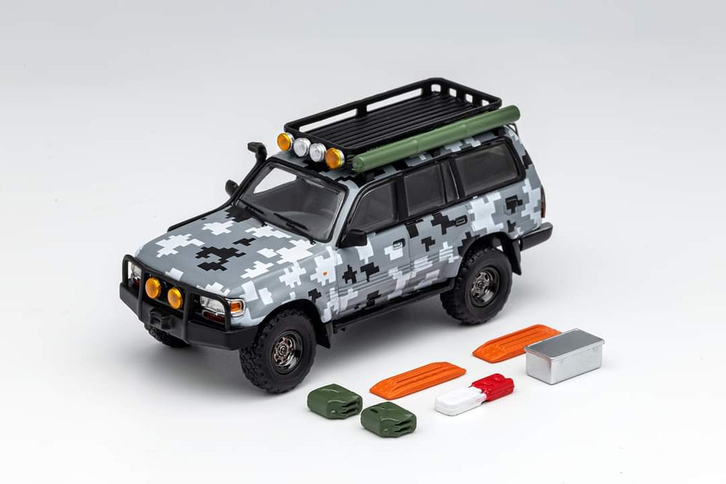 GCD Toyota Land Cruiser LC80 Modified Version With Accessories 1:64 - for just $34.99! 