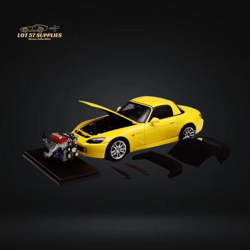 MOTORHELIX Honda S2000 AP2 INDY YELLOW PEARL 1:18 Scale - Just $299.99! Shop now at Retro Gaming of Denver