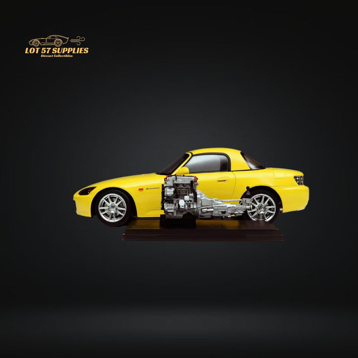 MOTORHELIX Honda S2000 AP2 INDY YELLOW PEARL 1:18 Scale - Just $299.99! Shop now at Retro Gaming of Denver