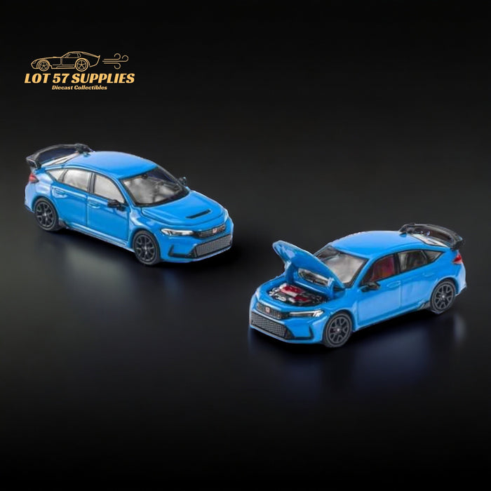 Pop Race Honda Civic FL5 Boost Blue Pearl PR640067 1:64 - Premium Honda - Just $26.99! Shop now at Retro Gaming of Denver