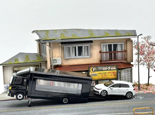 Unique Model Hino 500 HINO Ranger 5th Generation Outriggers BLACK 1:64 - for just $66.99! 