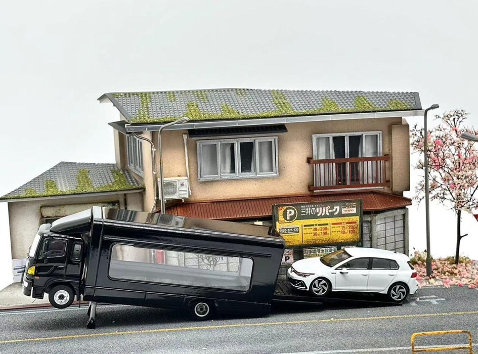 Unique Model Hino 500 HINO Ranger 5th Generation Outriggers BLACK 1:64 - for just $66.99! 