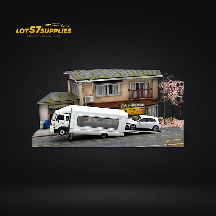 Unique Model Hino 500 HINO Ranger 5th Generation Outriggers WHITE 1:64 - for just $66.99! 