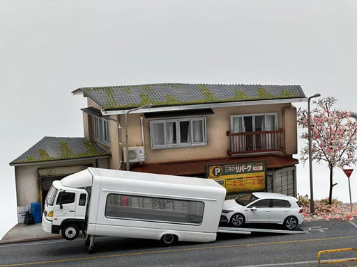 Unique Model Hino 500 HINO Ranger 5th Generation Outriggers WHITE 1:64 - for just $66.99! 