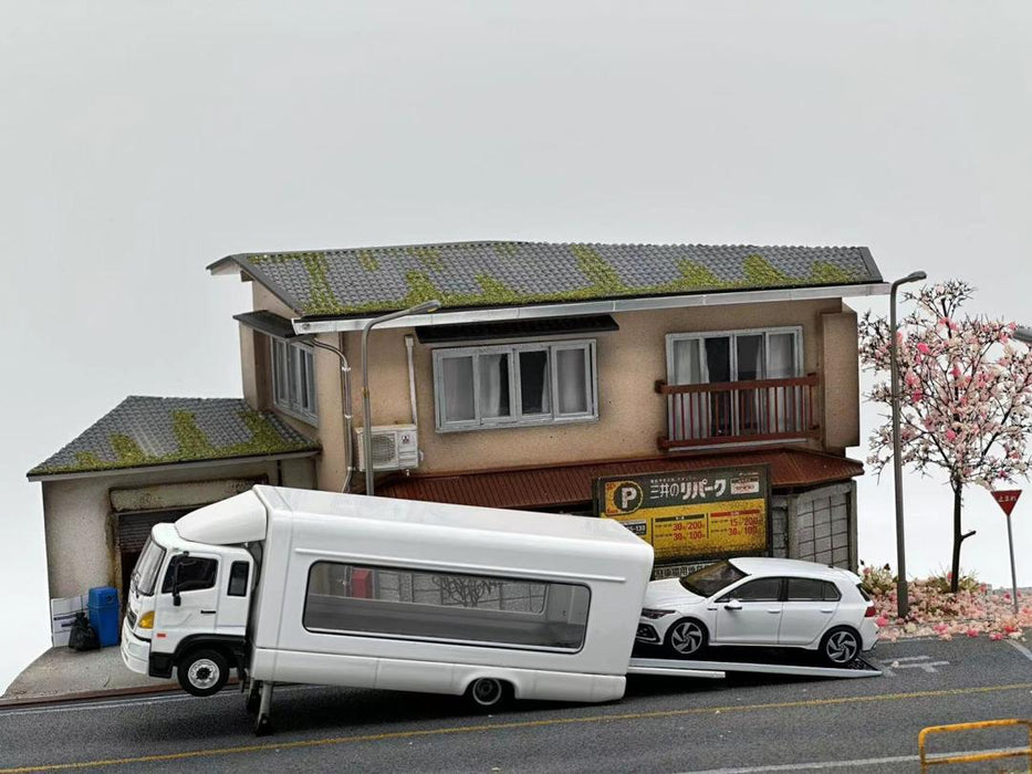 Unique Model Hino 500 HINO Ranger 5th Generation Outriggers WHITE 1:64 - for just $66.99! 