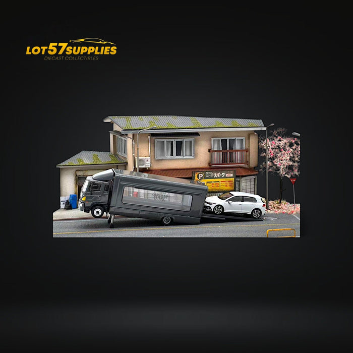 Unique Model Hino 500 HINO Ranger 5th Generation Outriggers GREY 1:64 - for just $66.99! 