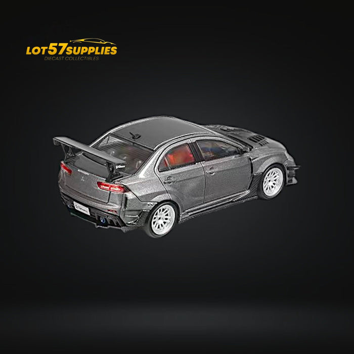 CM Model Mitsubishi Lancer Evolution X Varis Wide Body Gray 1:64 CM64-EVOX-03 - for just $31.99! 