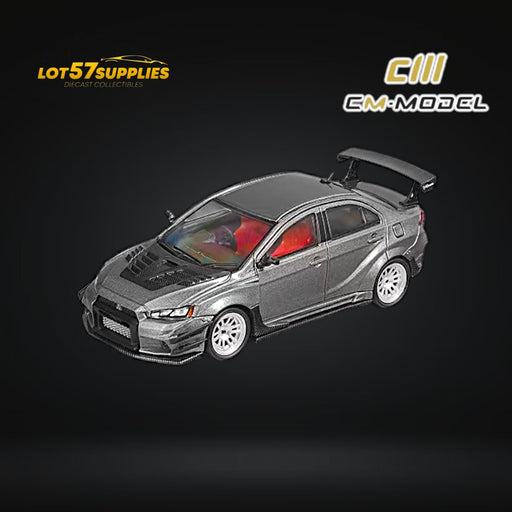 CM Model Mitsubishi Lancer Evolution X Varis Wide Body Gray 1:64 CM64-EVOX-03 - for just $31.99! 