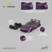 CM Model Pagani Imola Midnight Purple 1:64 CM64-IMOLA-09 - Premium Pagani - Just $31.99! Shop now at Retro Gaming of Denver