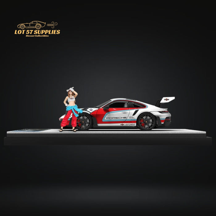 TimeMicro Porsche 992 GT3 RS MARTINI Livery Figure Version 1:64 - Premium Porsche - Just $33.99! Shop now at Retro Gaming of Denver