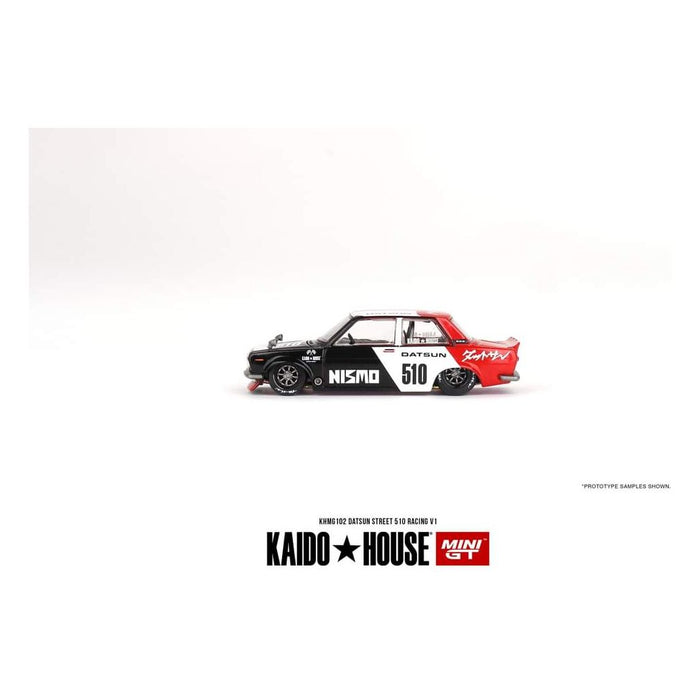 Mini GT x Kaido House Datsun KAIDO 510 Sedan Racing V1 1:64 KHMG102 - Just $24.99! Shop now at Retro Gaming of Denver