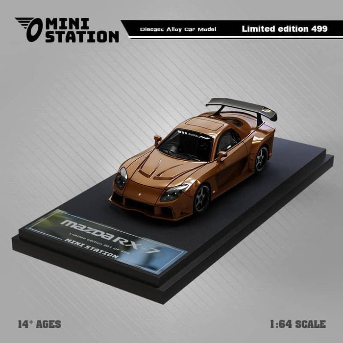 TimeMicro Mazda RX-7 VeilSide Metallic Brown Ordinary 1:64 - Just $32.99! Shop now at Retro Gaming of Denver