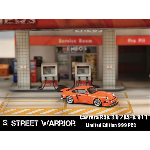 Street Weapon Porsche Carrera RSR 3.0/ KS-R 911 Orange 1:64 - Just $33.99! Shop now at Retro Gaming of Denver