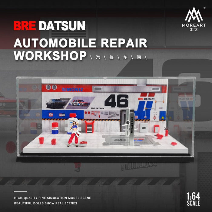 MoreArt AutoMobile Repair Workshop BRE DATSUN Livery 1:64 MO641083 - Premium MoreArt - Just $36.99! Shop now at Retro Gaming of Denver