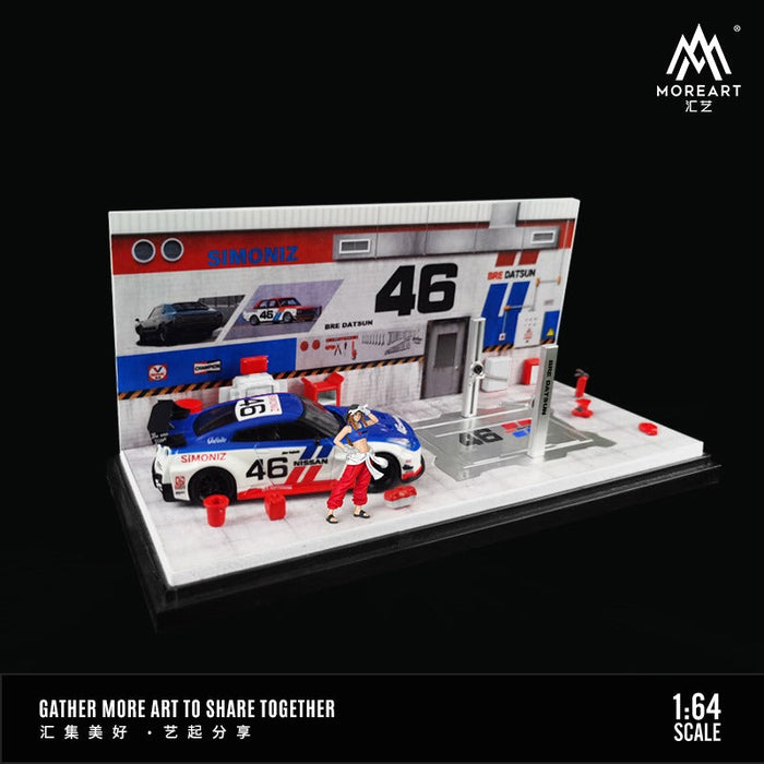 MoreArt AutoMobile Repair Workshop BRE DATSUN Livery 1:64 MO641083 - Just $36.99! Shop now at Retro Gaming of Denver