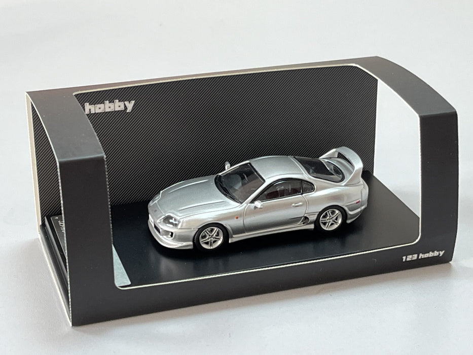 123 Hobby Toyota Supra JZA80Z in Silver 1:64 - for just $32.99! 