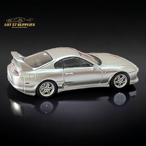 123 Hobby Toyota Supra JZA80Z in Silver 1:64 - for just $32.99! 