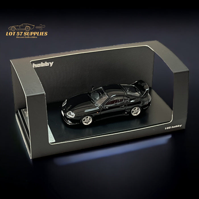 123 Hobby Toyota Supra JZA80Z in Black 1:64 - Just $32.99! Shop now at Retro Gaming of Denver