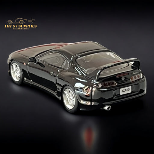123 Hobby Toyota Supra JZA80Z in Black 1:64 - for just $32.99! 