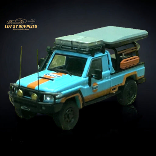 AutoBots Models Toyota Land Cruiser LC79 Gulf Livery 1:64 Limited to 699 PCS - Just $36.99! Shop now at Retro Gaming of Denver